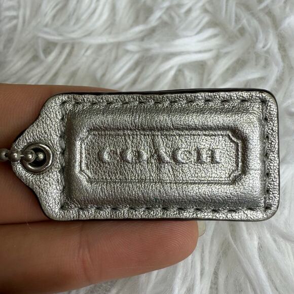 1.5" COACH  Fob Bag Charm Hang tag Hangtag - Picture 1 of 2